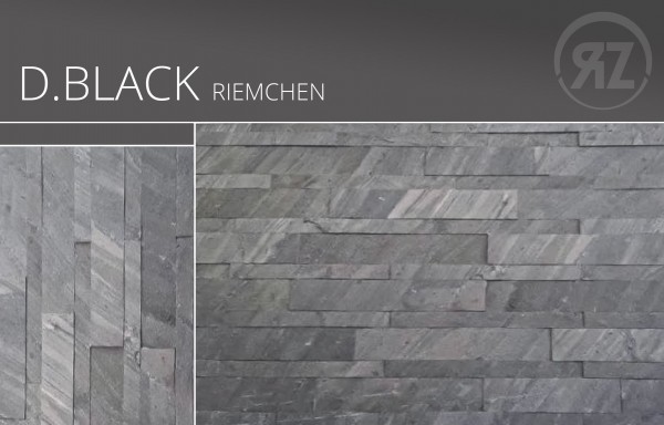 D. Black - Riemchen - ROCK